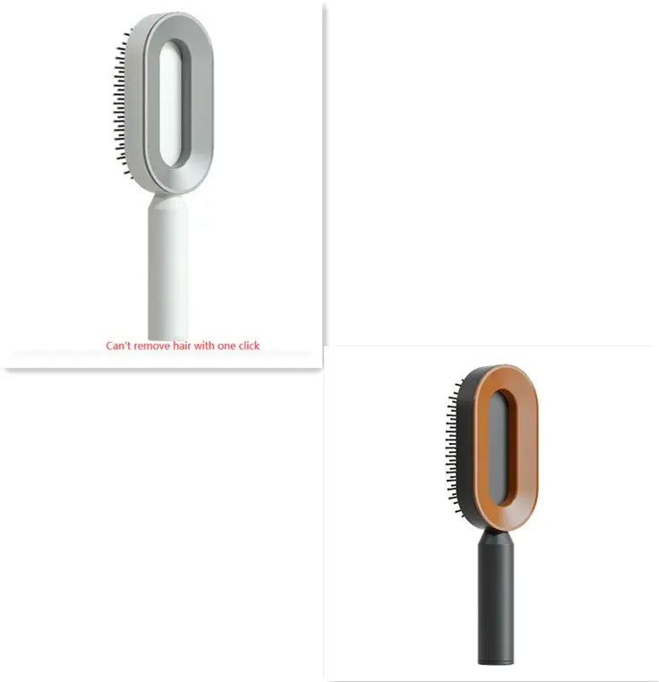 Self-Cleaning Hair Brush & Scalp Comb – Prime Mart Prime Mart