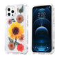 Simulation Painted Flower Epoxy Phone Case Prime Mart