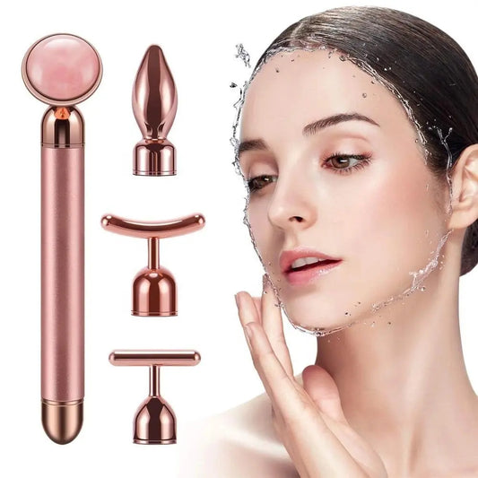 Four In One Electric Powder Jade Beauty Stick Massage Lift Beauty Instrument Prime Mart