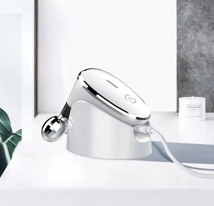 Micro Current Beauty 3d Facial Beauty Instrument Home Electric Roller Massage Instrument Prime Mart
