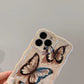 Wave Pattern Blue Light Butterfly Pattern Phone Case Prime Mart