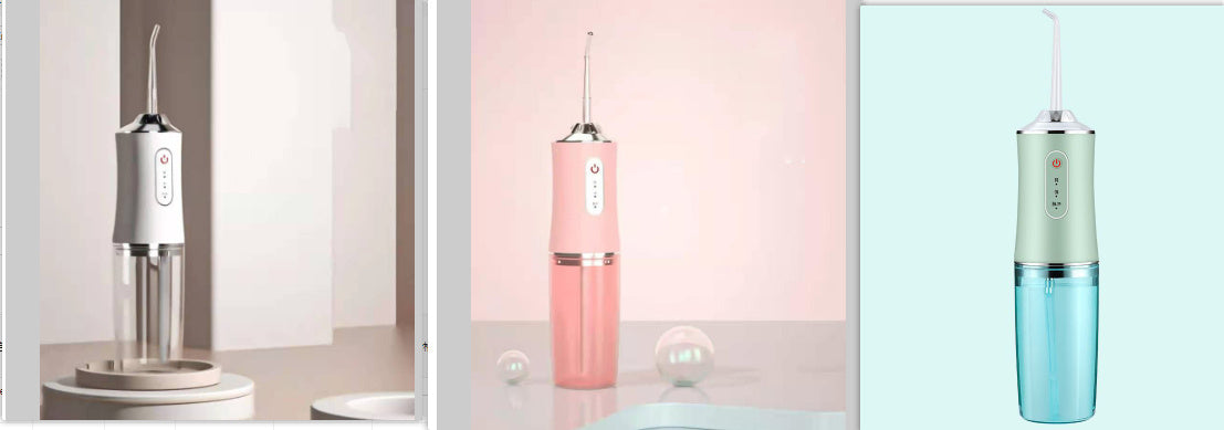 Portable Water Flosser | 3 Modes, USB Rechargeable, 240ml