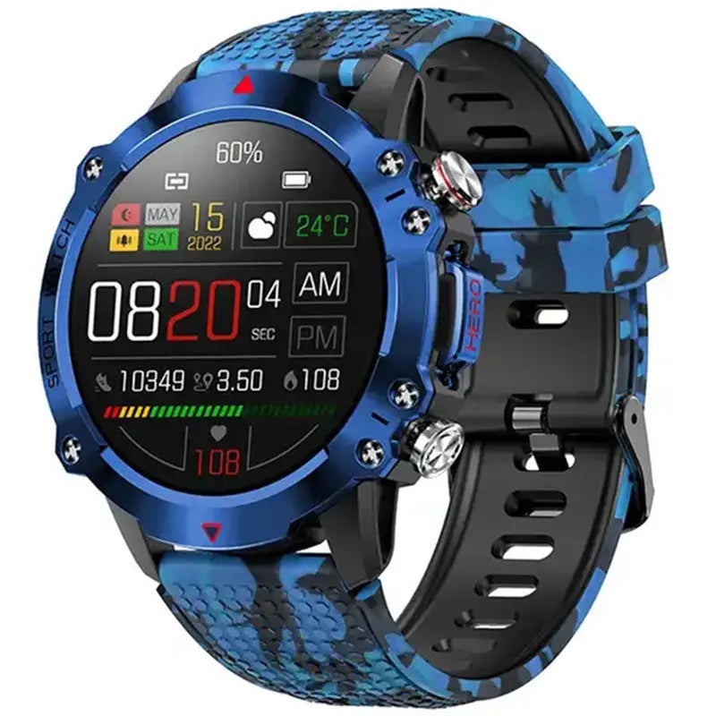 Outdoor Smart Watch – Pedometer, Heart Rate & BP Prime Mart