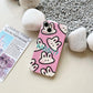 Lovely Graffiti Liquid Silicone Phone Case Prime Mart