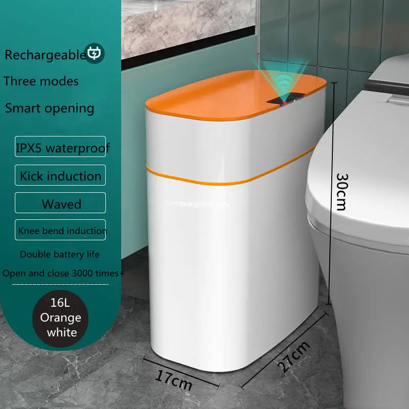 Smart Trash Can – Automatic Sensor Dustbin with Lid Prime Mart