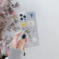 Silver Foil Dried Flowers For Mobile Phone Cases Epoxy Transparent Prime Mart