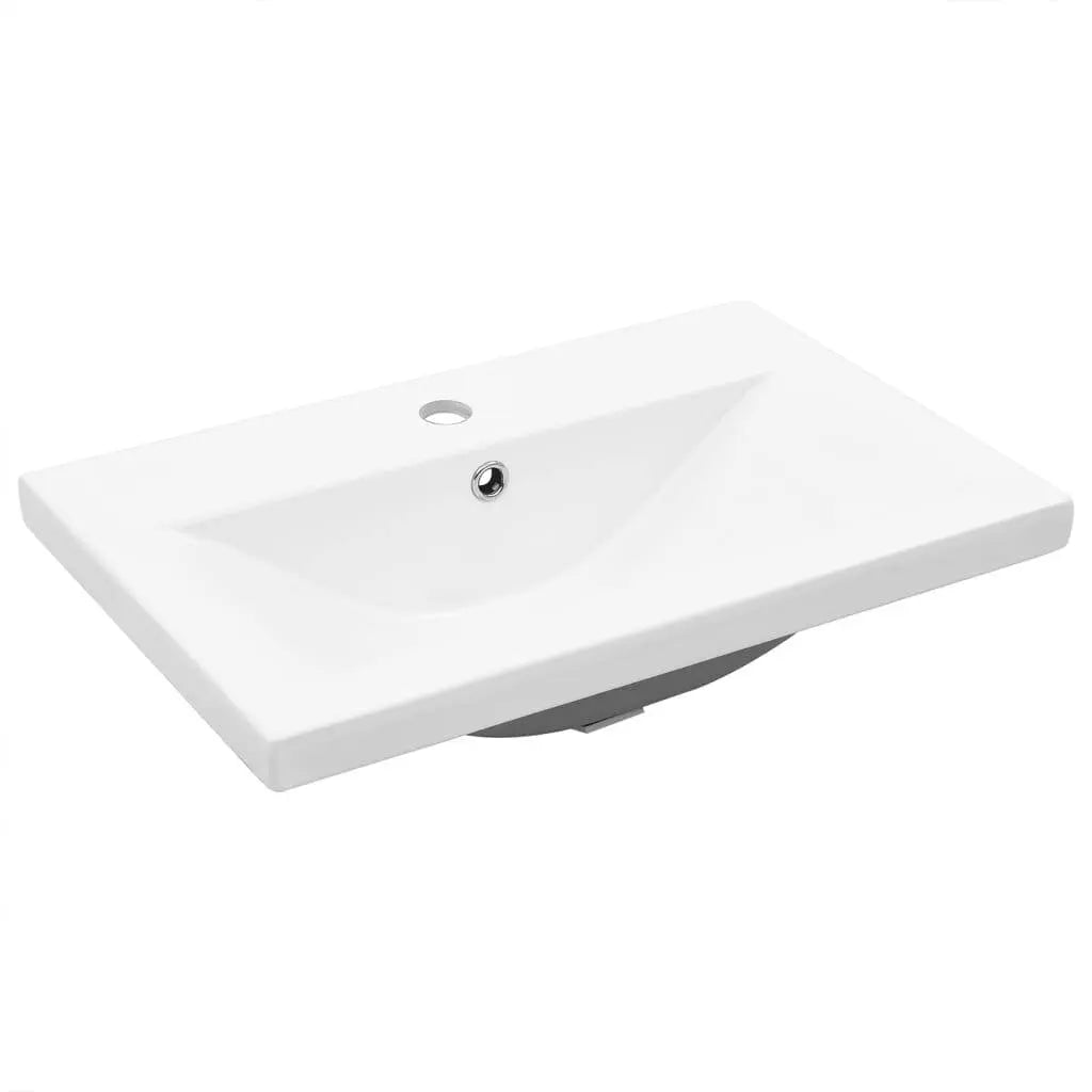 2-Piece Bathroom Furniture Set – Concrete Grey Wood Prime Mart