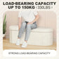Oval Folding Footstool with Storage TM