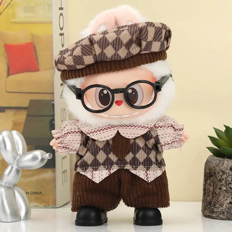 Labubu Fall French Mocha Outfit Labubu
