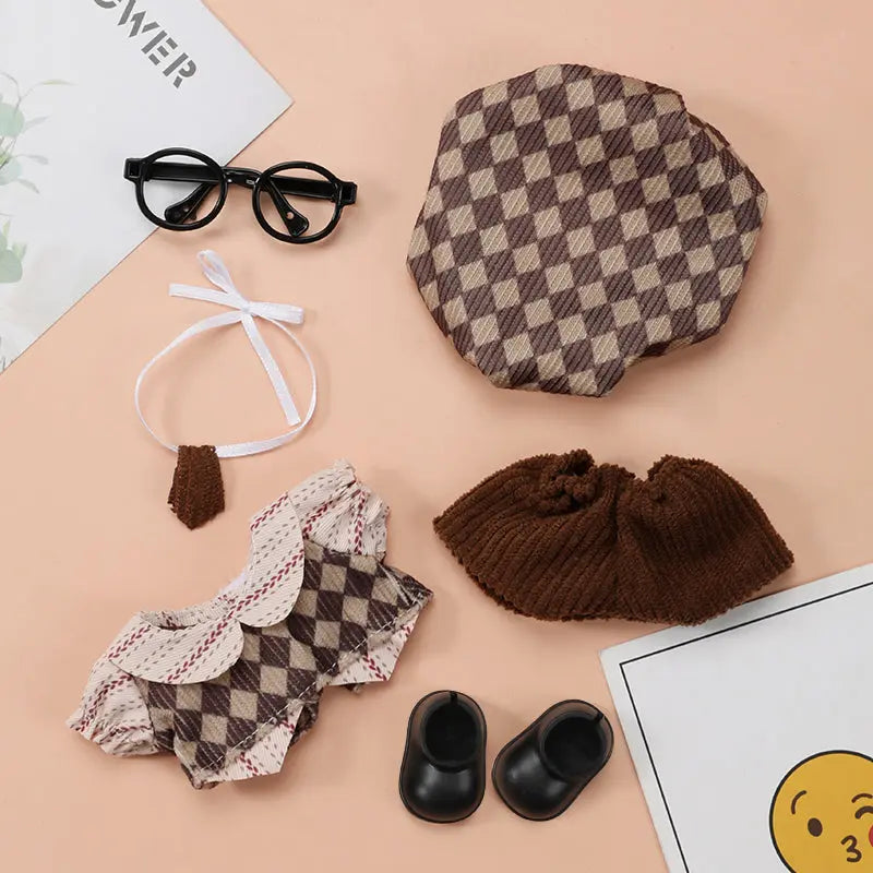 Labubu Fall French Mocha Outfit Labubu