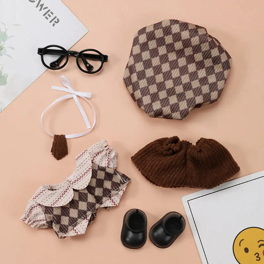 Labubu Fall French Mocha Outfit Labubu