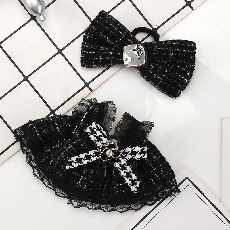 Labubu French Tweed Outfit Labubu
