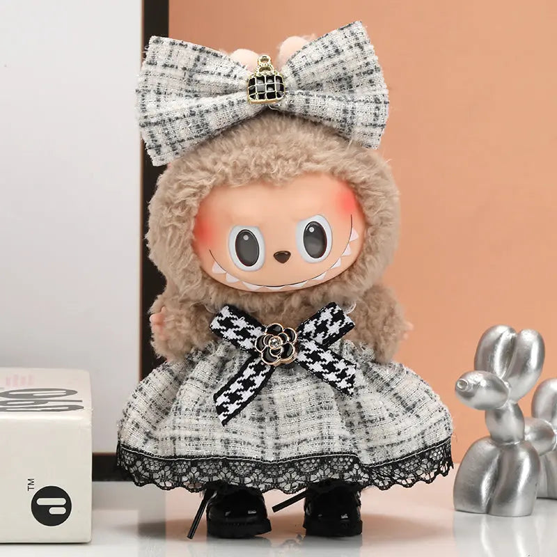 Labubu French Tweed Outfit Labubu