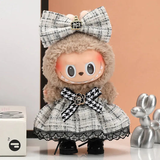 Labubu French Tweed Outfit Labubu